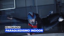 Pelo mundo: Paraquedismo Indoor