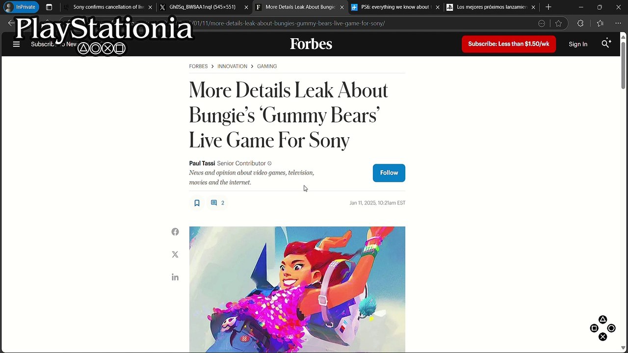 Sony debe dejar de hacer juegos como servicio