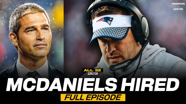 Josh McDaniels Returns as Patriots Offensive Coordinator | All 32 NFL Podcast