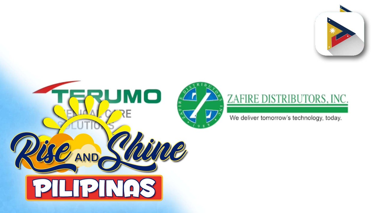 Terumo-Zafire Contract Signing Ceremony para mas mapataas ang kalidad...
