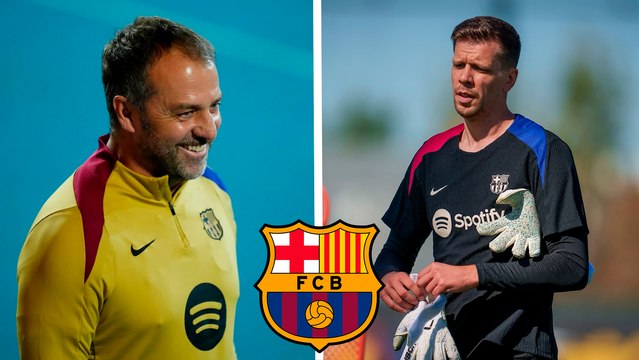 Flick tras el triunfo 'agónico' del Barcelona contra el Benfica: Hemos vuelto y defiende a Szczesny ganamos juntos y perdemos juntos