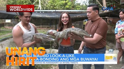 Maaksyong crocodile encounter sa Pilila, Rizal! | Unang Hirit