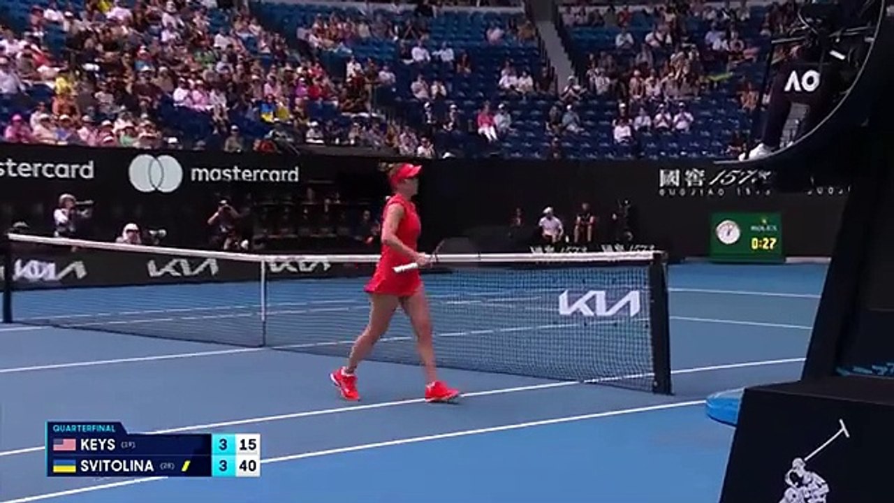 Madison Keys v Elina Svitolina Highlights | Australian Open 2025 Quarterfinal