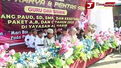 SEJUMLAH KARYA DAN SENI DITAMPILKAN DI GEBYAR YAYASAN AL HABIB