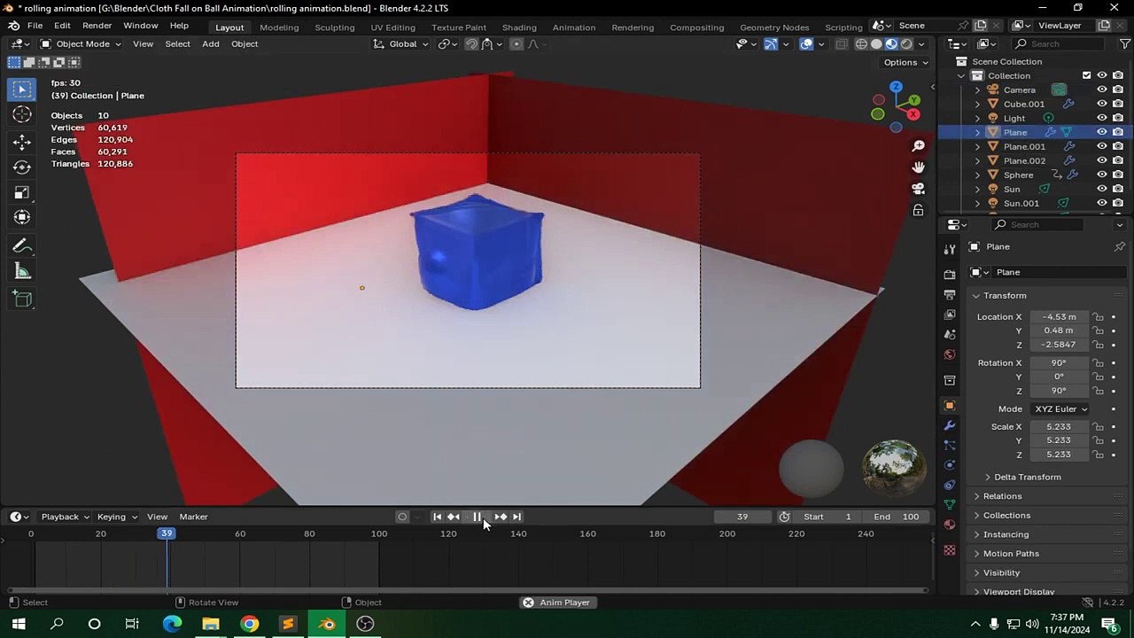 How To EXPORT Animation Video Format In Blender 3D _ Rashid Ali Studio