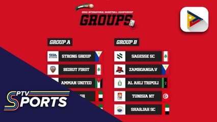Groupings at schedule para sa 34th Dubai Basketball Championship, inilabas na