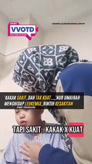 Hati siapa tak luluh dengar rintihan adik kecil ini yang berjuang melawan leukemia.