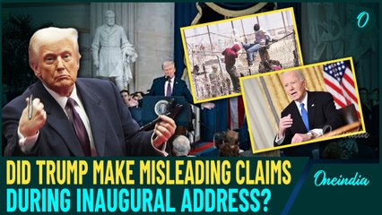 Trump’s First Speech as President Sparks Uproar| Claims on Immigration, Biden, and Pelosi True?