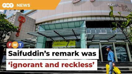 Saifuddin’s remark on permission for rally ‘defies logic and law’, says lawyer