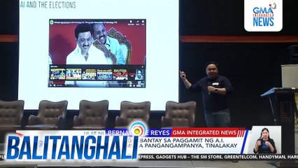 Kahalagahan ng pagbabantay sa paggamit ng A.I. at iba pang platforms sa pangangampanya, tinalakay sa isang forum | Balitanghali