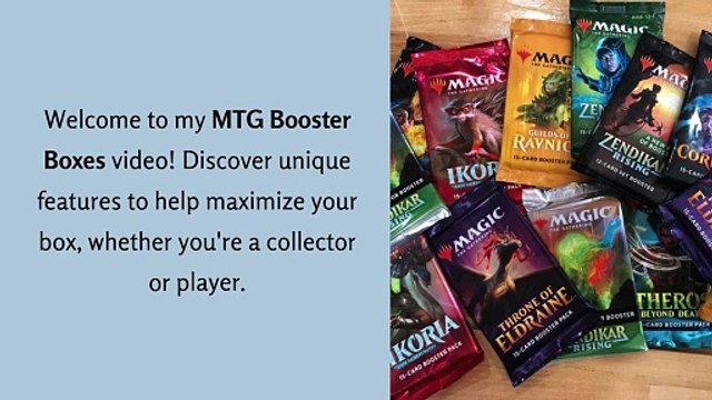 Unique Features to Look for in MTG Booster Boxes