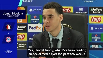 'I find it funny' - Musiala not fazed by social media speculation