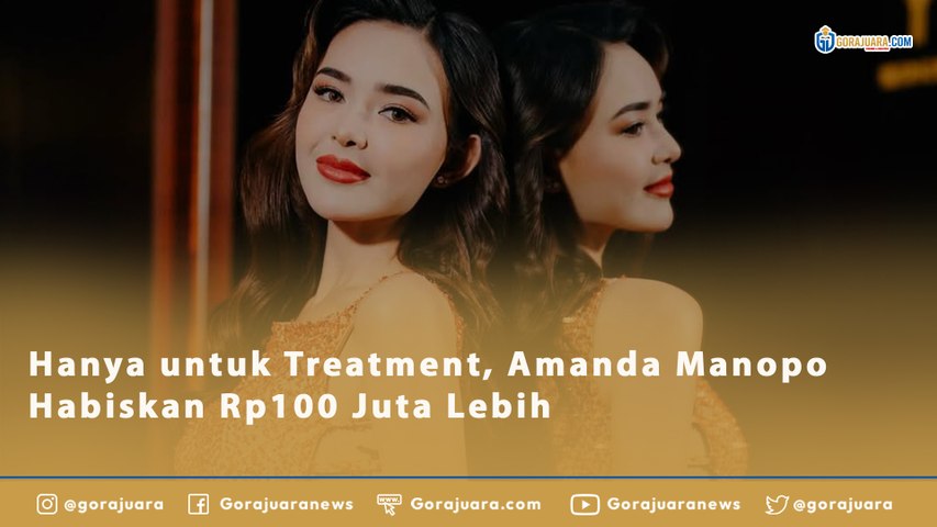 Hanya untuk Treatment, Amanda Manopo Habiskan Rp100 Juta Lebih