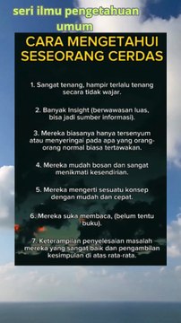 cara mengetahui seseorang cerdas#short#cerdas