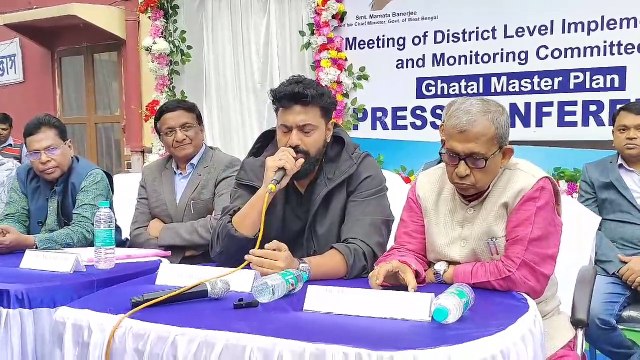 জমি দাতাদের যেন কেউ ভুল না বোঝায়,এই ঘাটাল মাস্টার প্ল্যান শেষ হবে 2028 সালে! মুখ্য সচিবের সাথে মনিটারিং বৈঠক করে মন্তব্য দেবের