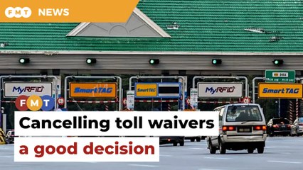 Road safety activist hails end to toll waivers