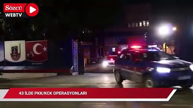 43 İlde PKK/KCK “GÜRZ-39 ve “GÜRZ-40” operasyonları