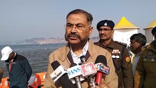 update प्रयागराज जीपी प्रशांत कुमार ने कैबिनेट के पहले संगम क्षेत्र का डीजीपी ने कियानिरीक्षण गंगा या गंगा स्नान