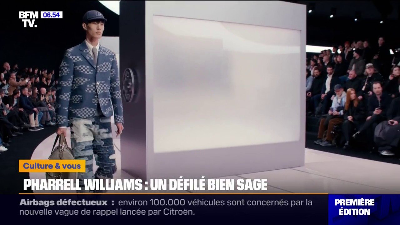 Une première journée de Fashion Week plutôt sobre avec le défilé Louis Vuitton organisé par Pharell Williams