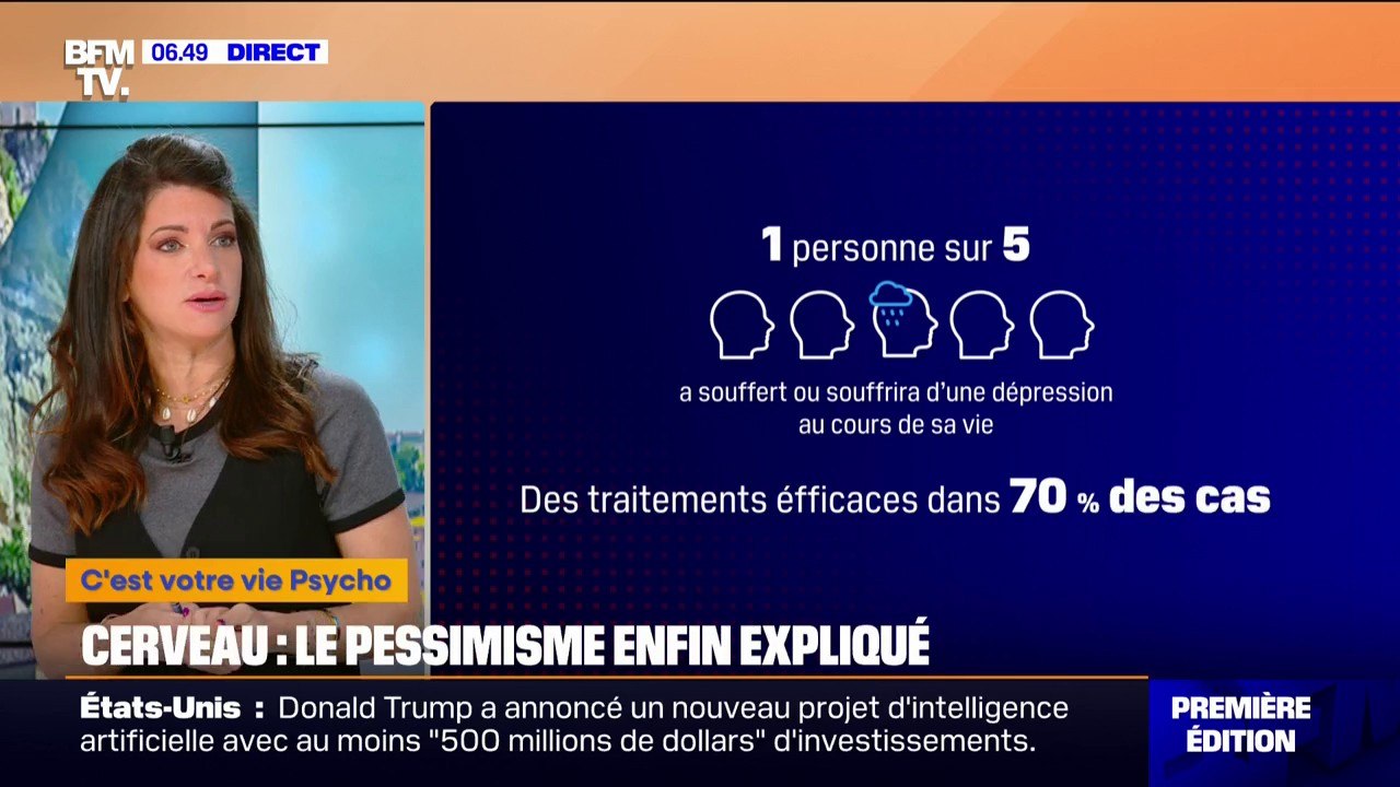 Des chercheurs ont réussi à expliquer ce qui se passe dans le cerveau des personnes très pessimistes