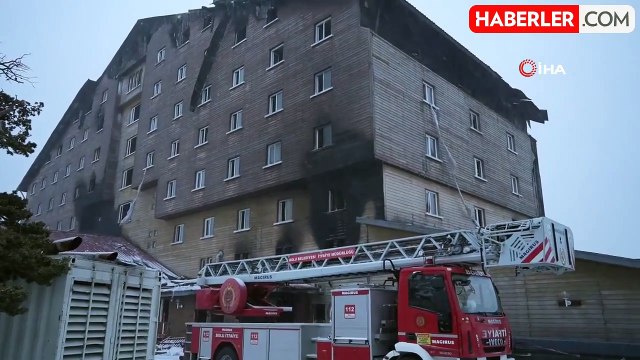 Bolu'daki Otel Yangınında Son Arama Çalışmaları Yapılacak