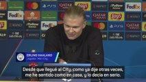 Haaland: “¿Jugar en Madrid o Barça? Acabo de firmar 9,5 años...