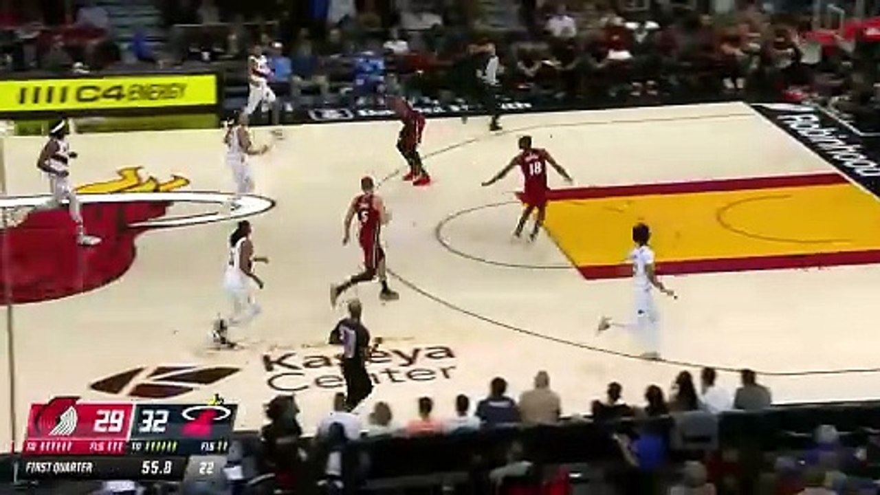 Portland Trail Blazers 116 Miami Heat 107 Game Highlights Januar