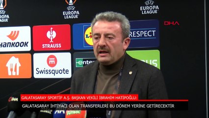 İbrahim Hatipoğlu: Ajax’ı yenerek, ilk 8’e kalarak yolumuza devam edeceğiz