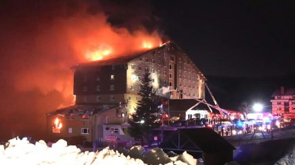 Türkei: Mehr als 60 Tote bei Brand in Ski-Hotel