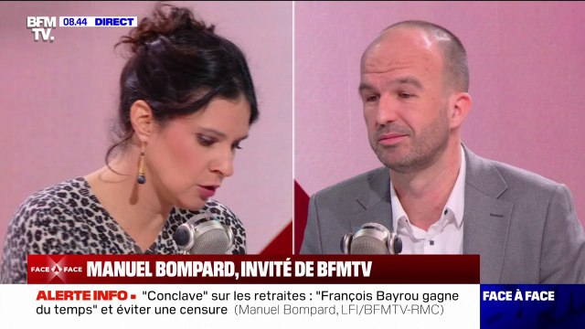 Le NFP “n’est pas mort” estime Manuel Bompard (LFI) qui déplore toutefois qu’“une majorité des députés socialistes” aient “tourné le dos aux engagements” du groupe