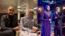 Hebat konsert atas kapal ‘cruise’, Siti Nordiana nampak aura Achik pada Tomok