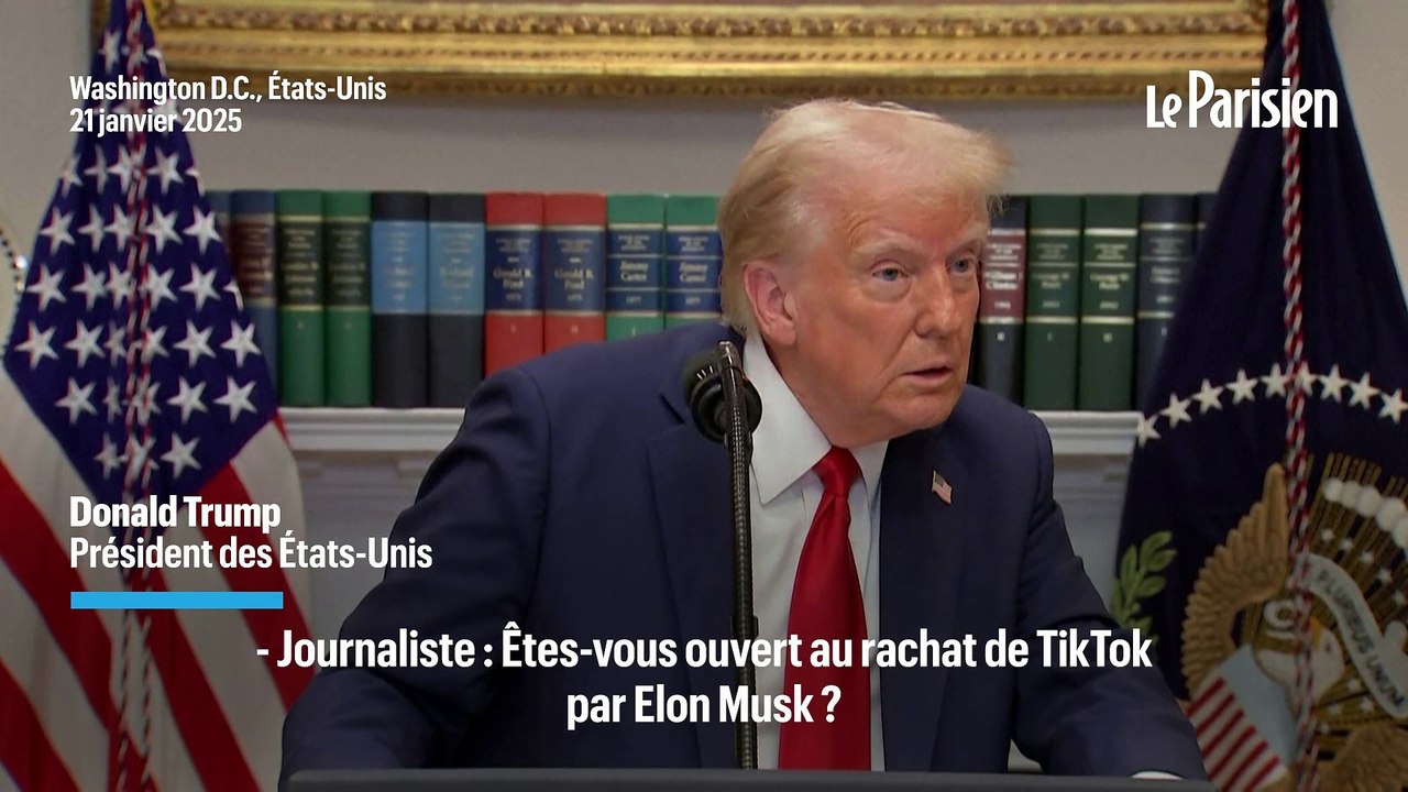 TikTok : Donald Trump favorable à un rachat du réseau social par Elon Musk si ce dernier « voulait l’acheter »
