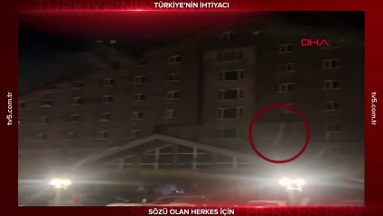 Acı görüntü: Kartalkaya'da ölümden çarşafla kurtulmaya çalıştılar…