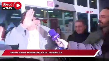 Diego Carlos, Fenerbahçe için İstanbul’da