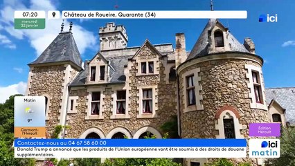 22/01/2025 - ici matin par ici Hérault en vidéo