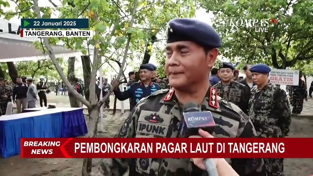 Dirjen KKP Ipunk Jelang Bongkar Pagar Laut di Tangerang: 1000 Nelayan Turun Langsung!