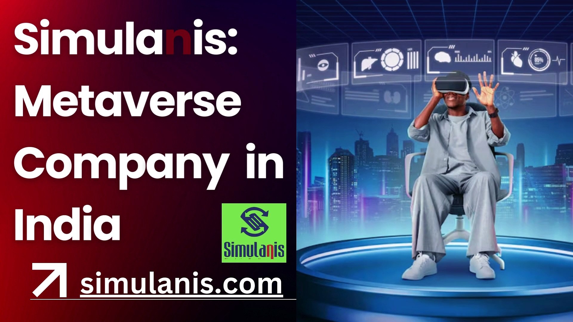 Metaverse Company  in India | Simulanis