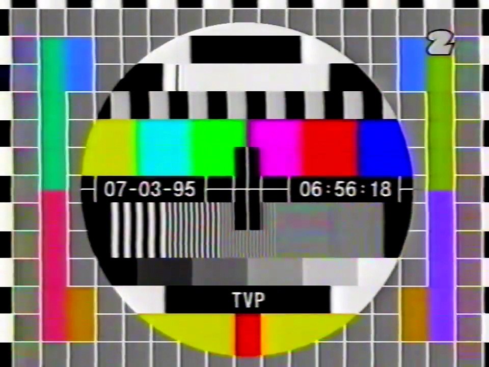 [zaszumione audio i brak kolorów] 2 - fragmenty emisji - 7.03.1995