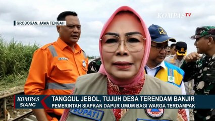 Pemerintah Siapkan Dapur Umum untuk Warga yang Terdampak Banjir Grobogan
