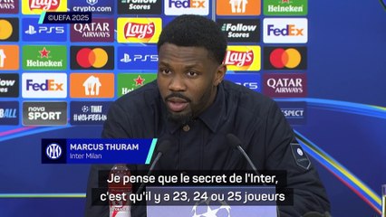 Thuram joue avec les journalistes : “Vous êtes dangereux, je dois faire attention”