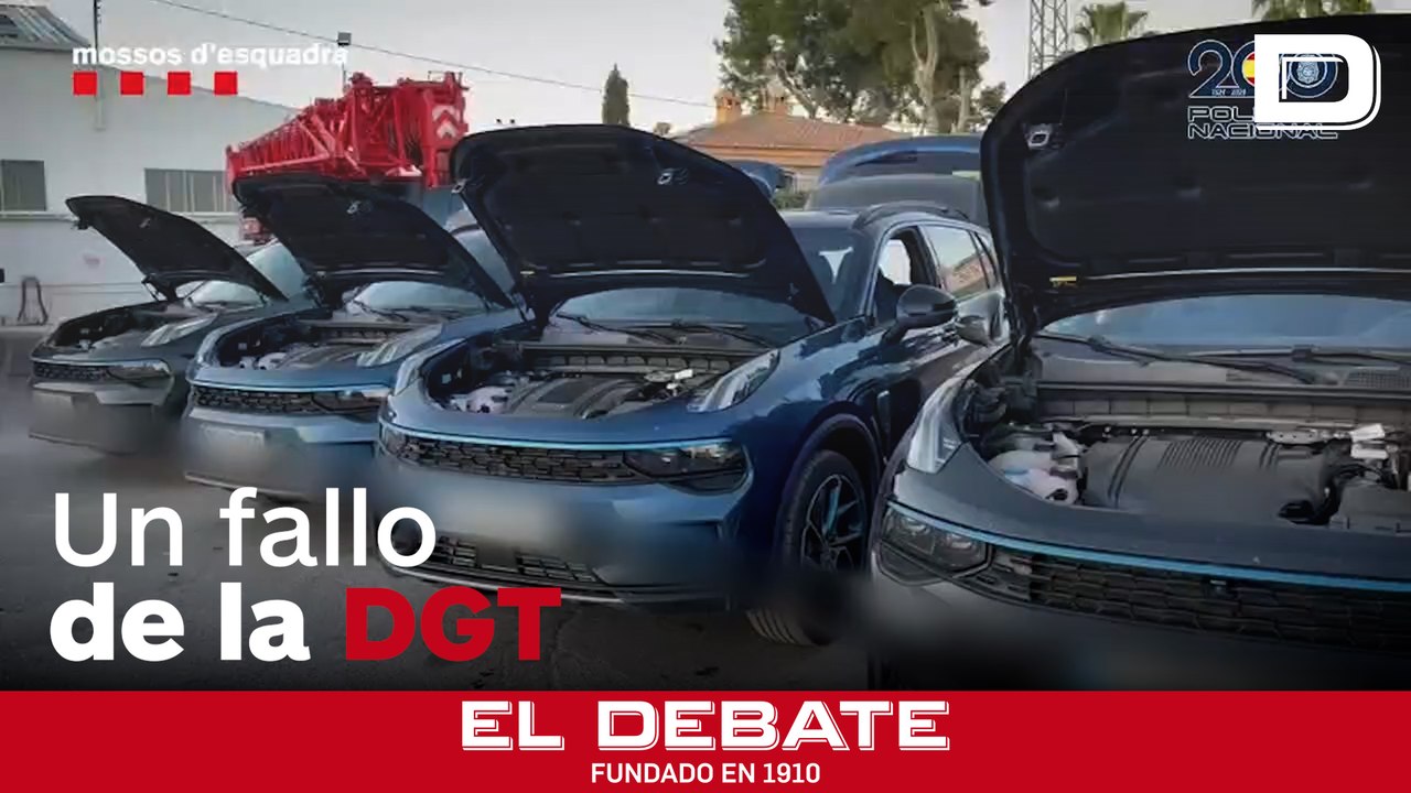 Una familia roba 19 coches a una empresa de alquiler de coches chinos aprovechándose de un fallo de la DGT