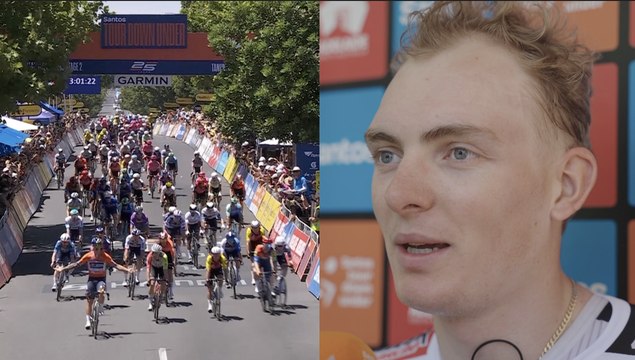 Cycling - Santos Tour Down Under 2025 - Georg Zimmermann : It's always something to have been elected most competitive rider