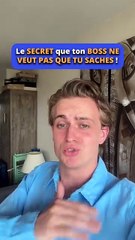 Le secret que ton boss ne veut pas que tu saches 😱🚀