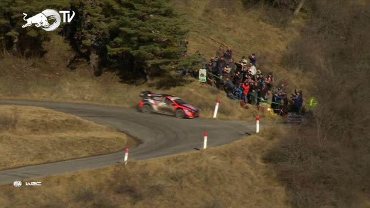 Monte-Carlo - Frayeur pour Ogier, petit crash p...