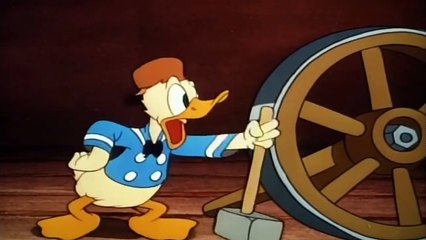 Donald Duck Cartoons 30 - The Village Smithy 1942 | Blacksmith Donald at work