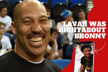 Bronny James' fate described by Lavar Ball long ago leaves LeBron James in a bad spot