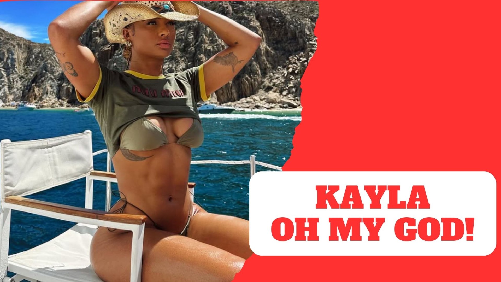 Travis Kelce Cause of a Heart Attack! Kayla Nicole posts slow motion video that could leave him breathless