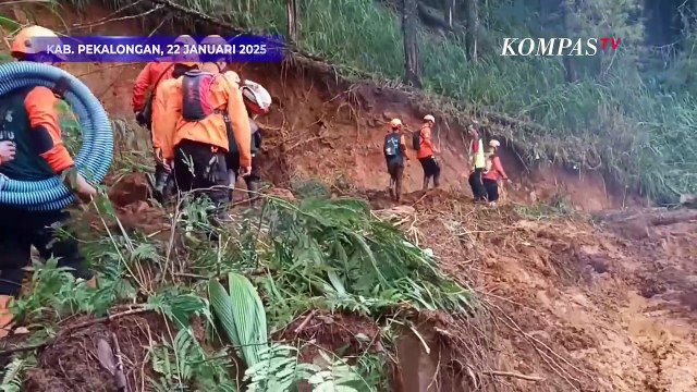 Longsor Petungkriyono Pekalongan, Hari Kedua Alat Berat dan Petugas Bersihkan Akses ke Lokasi