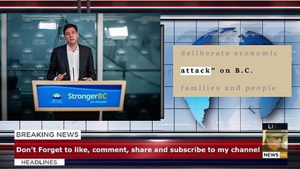 B.C. Premier David Eby asks Canadians to think carefully about spending money in U.S.