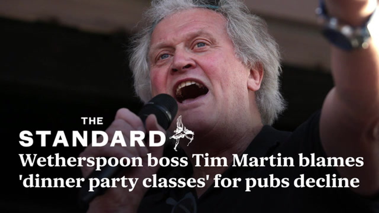 Wetherspoon Boss Tim Martin Blames 'Dinner Party Classes' For Catastrophic Decline Of Pubs